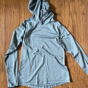 Nike Gray Long Sleeve Hoodie